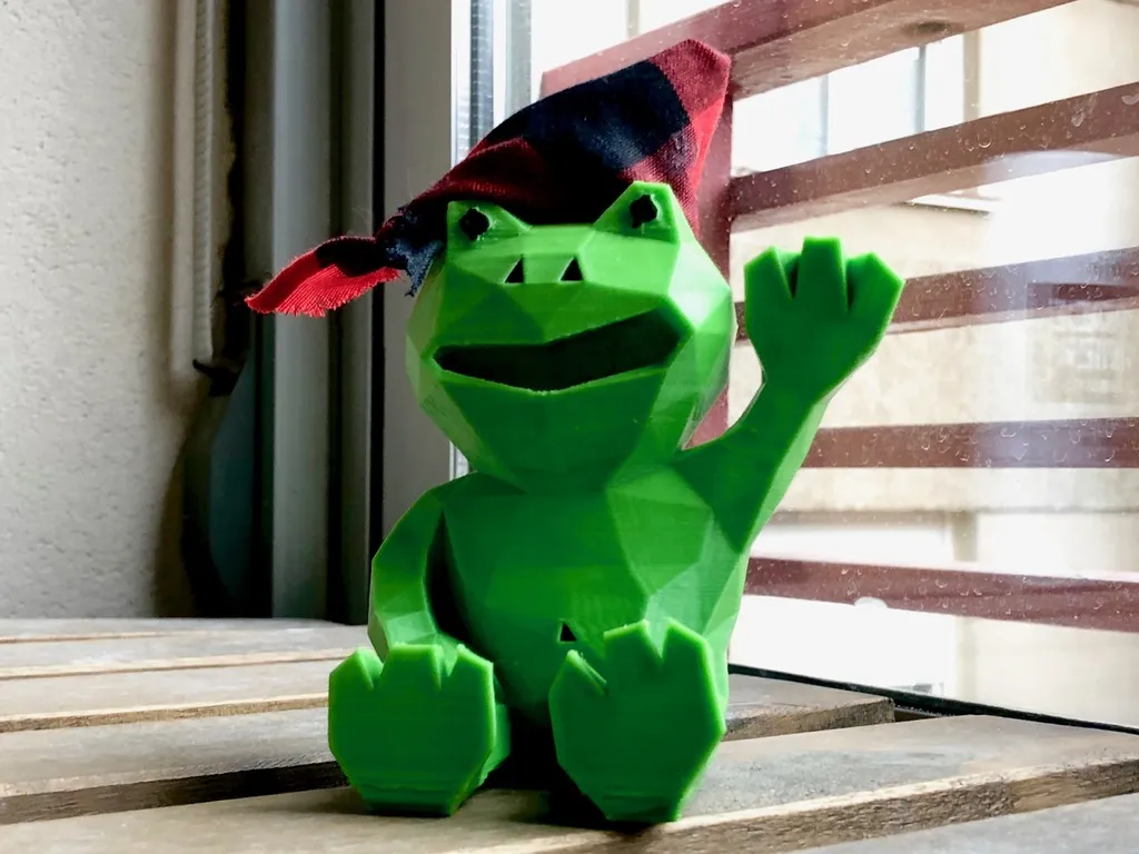 Nhân vật ếch Mapi - Linh vật của kênh youtube ¿Qué Pasa Có!