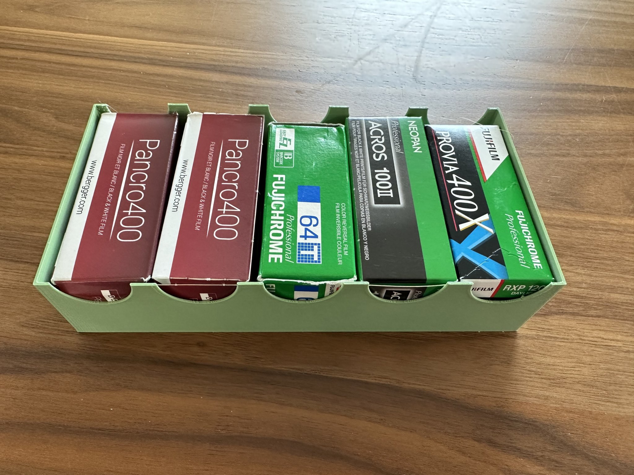 Khay chứa 5 hộp phim 120mm cho máy ảnh