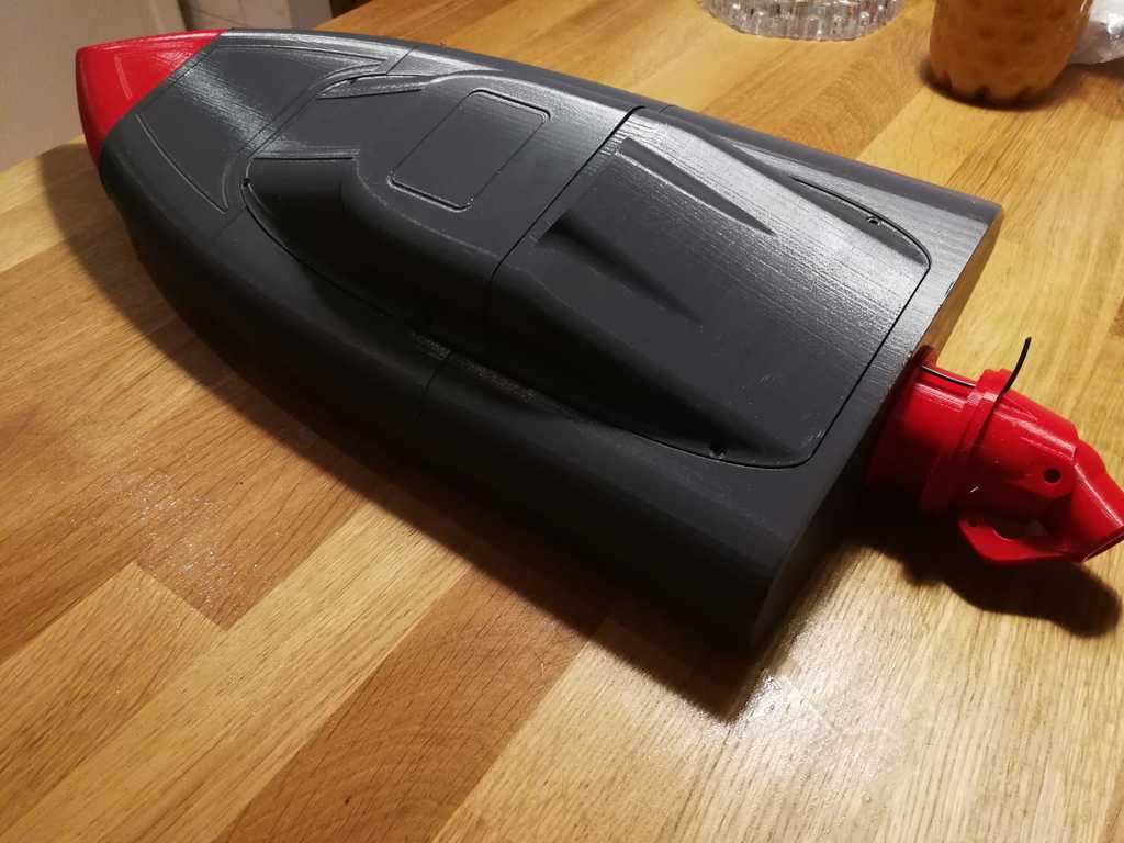 Tàu phản lực điều khiển từ xa Bashtech in 3D