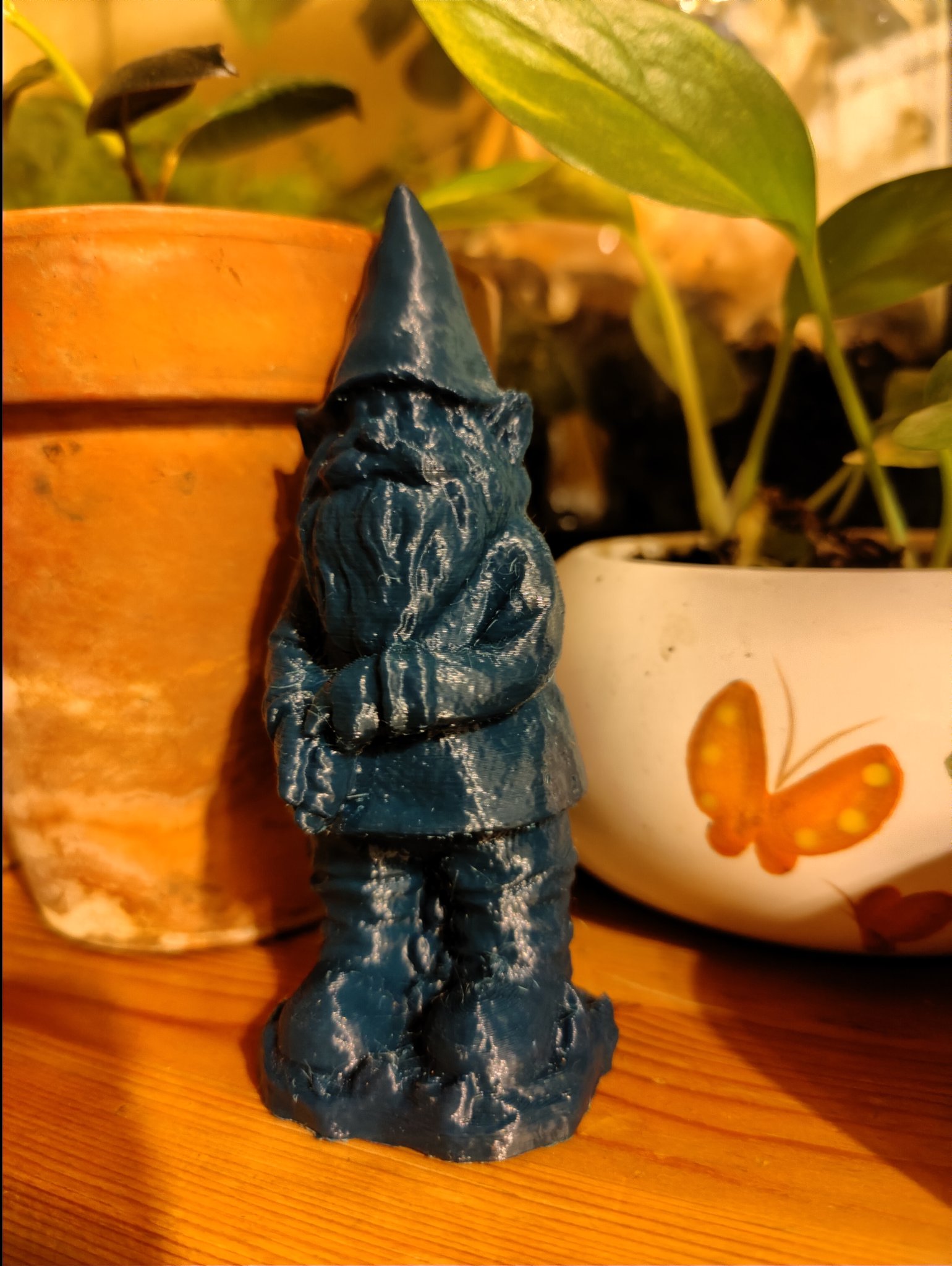 Tượng phù thủy vườn 3D quét sắc nét