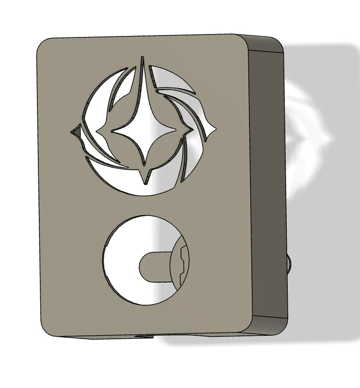 Hộp bài Disney Lorcana với biểu tượng mực in