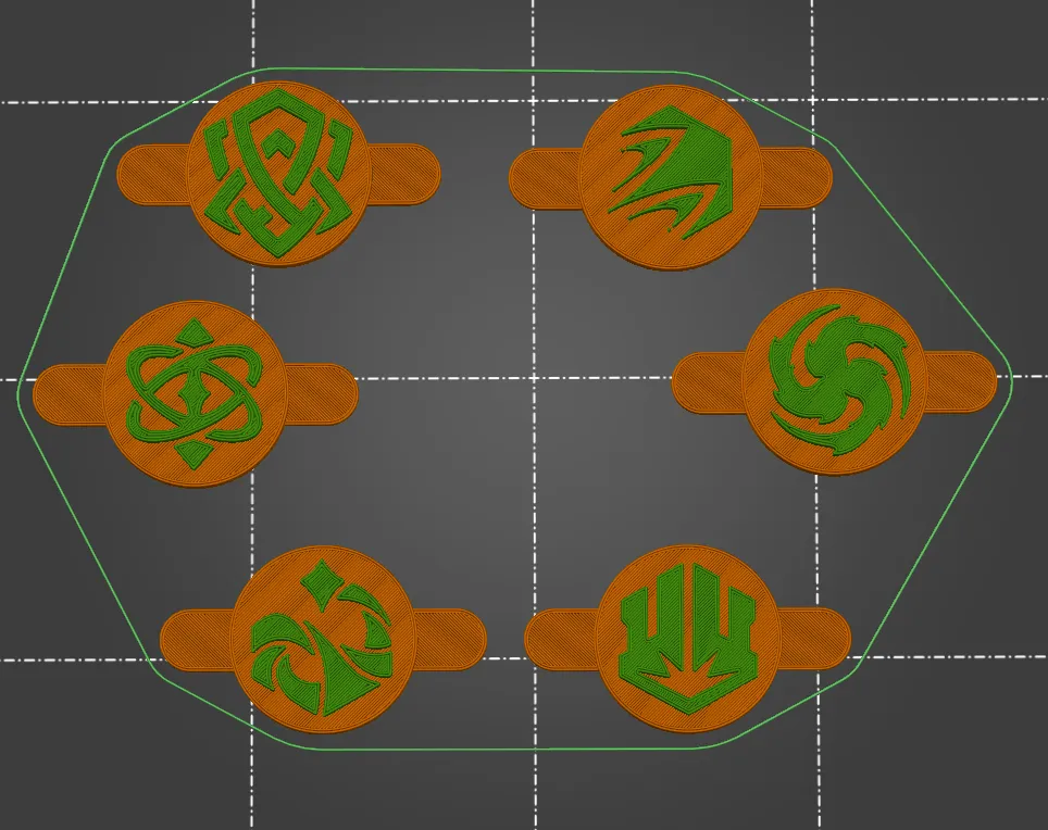 Hộp bài Disney Lorcana với biểu tượng mực in