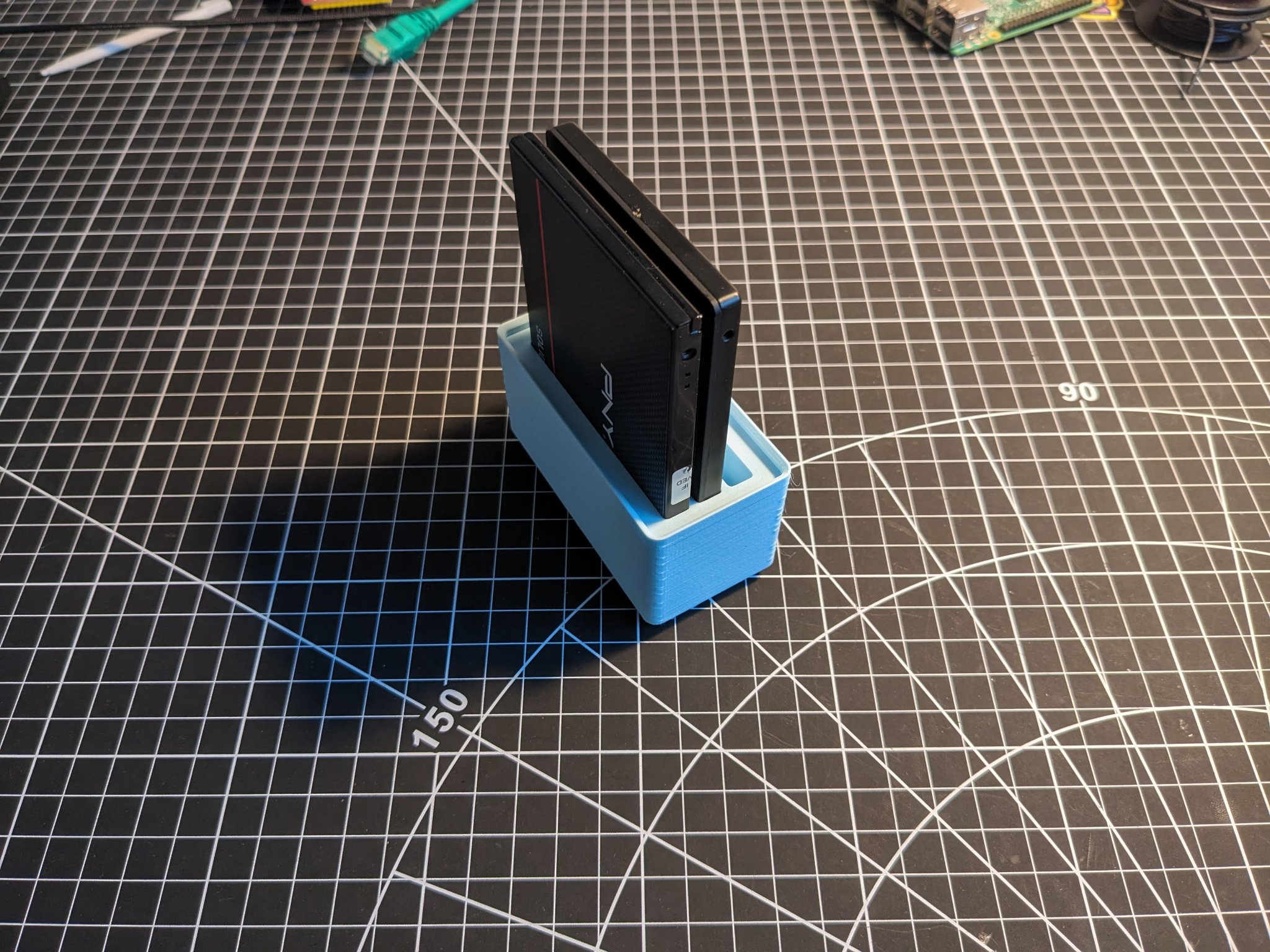 Hộp đựng SSD Gridfinity cho 3 ổ 2.5 inch