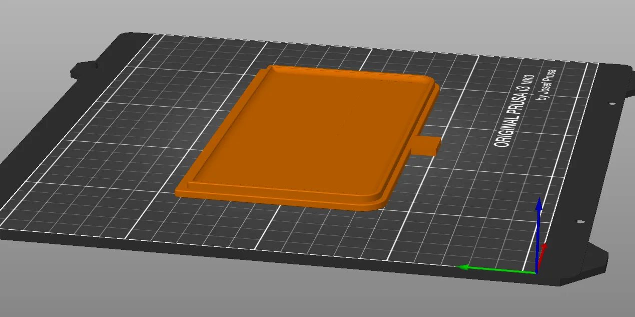 Nắp hộp bên cho Prusa MK3S/MK3S+ với văn bản tùy chỉnh và tay c...