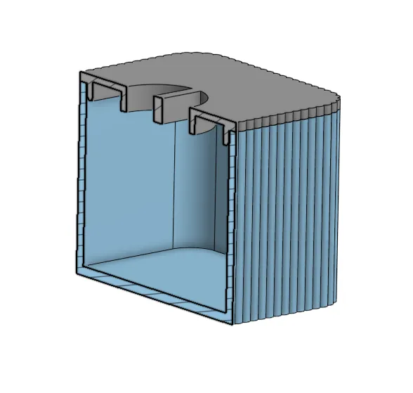 Hộp nhỏ bằng gỗ PLA cho bông tai