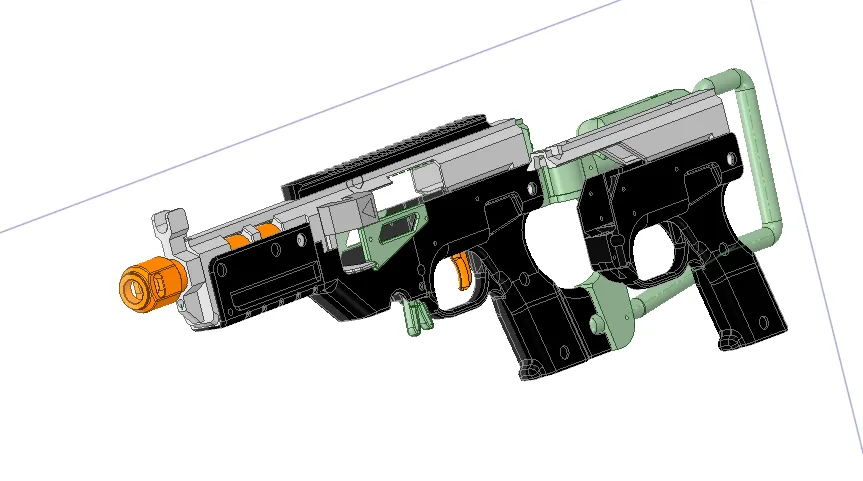 Khung bắn Flycore Meaker Mk-LC-10 cho trò chơi ngoài trời