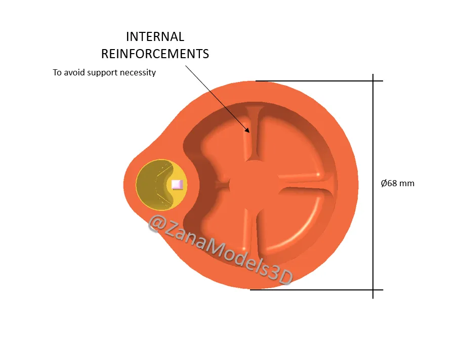 Chậu cây tự tưới nhỏ với chỉ báo mức nước