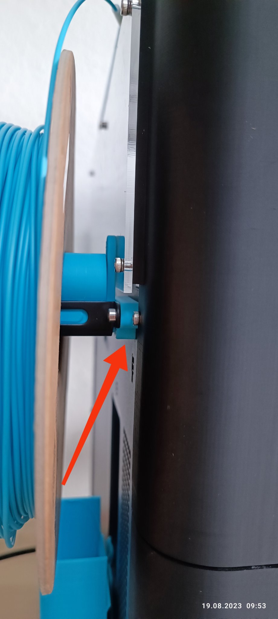 Giá đỡ cuộn cho máy in 3D Bambu Lab P1P Vision