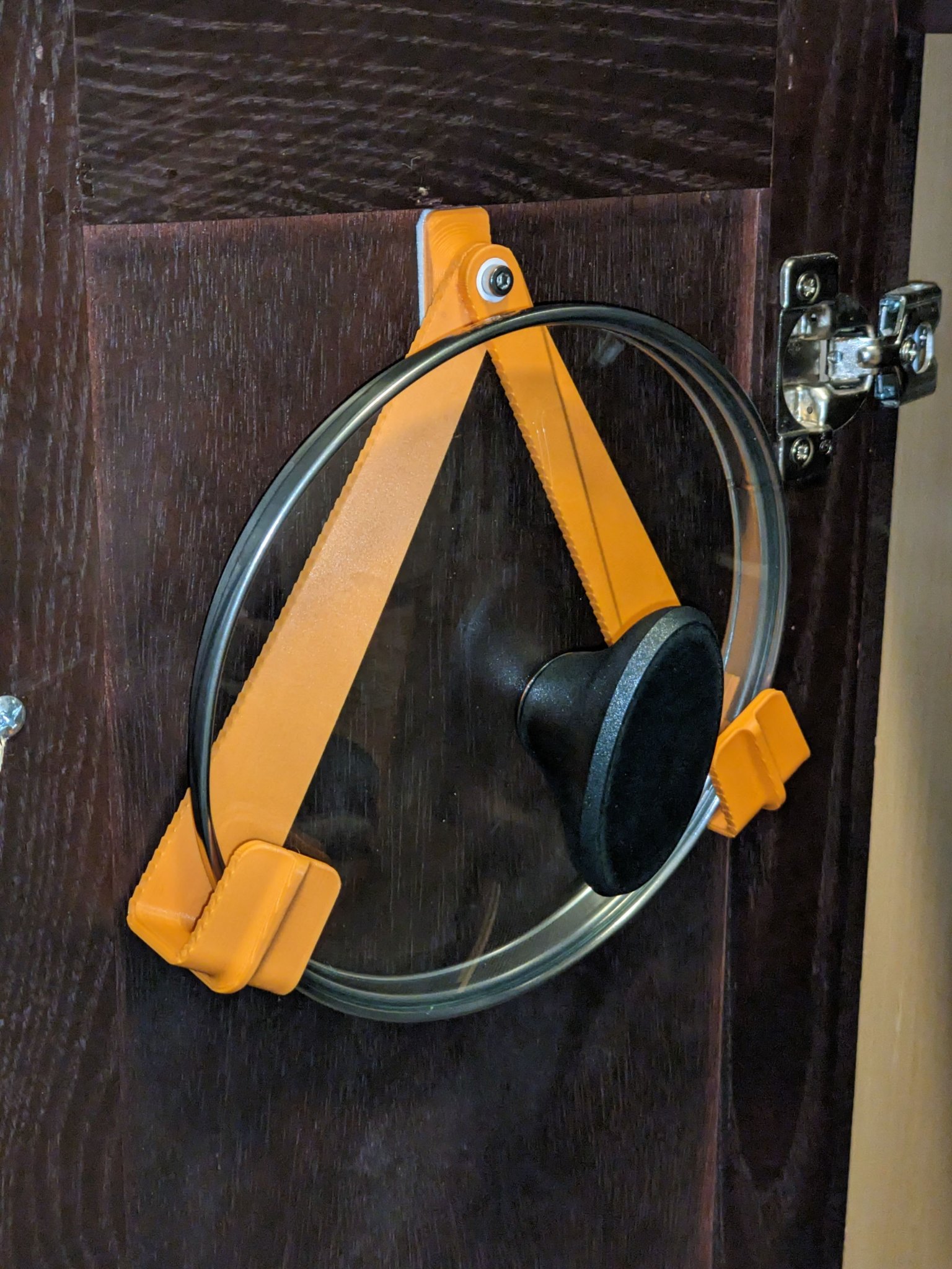 Bộ giá đỡ nắp nồi MOD dùng băng dính Command