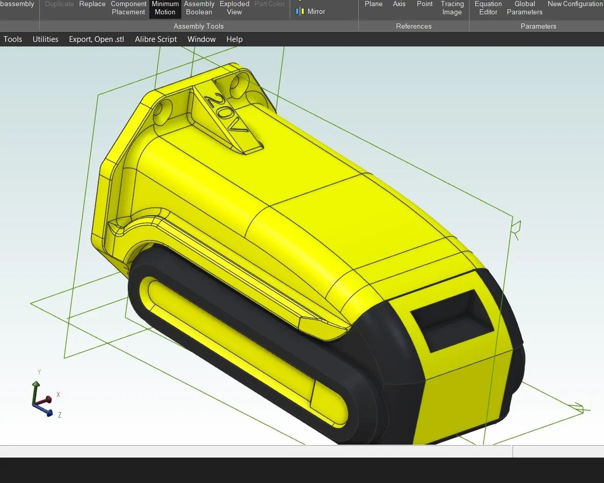 Giá đỡ gắn tường cho pin DeWalt 20V