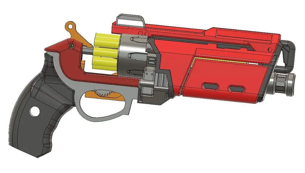 Mk44 - Súng bắn Nerf kiểu Duke