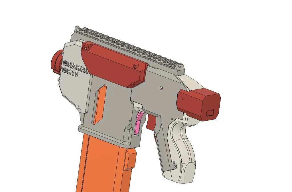 Súng bắn đạn Nerf Meaker Mk 15 "Streaker" nhỏ gọn