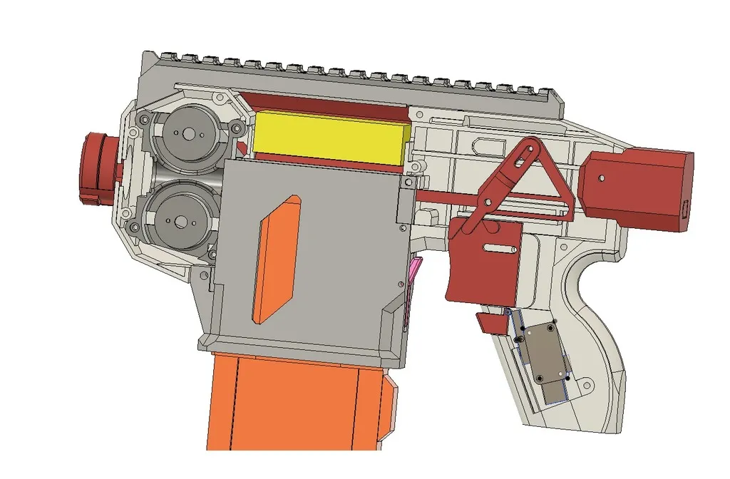 Súng bắn đạn Nerf Meaker Mk 15 "Streaker" nhỏ gọn
