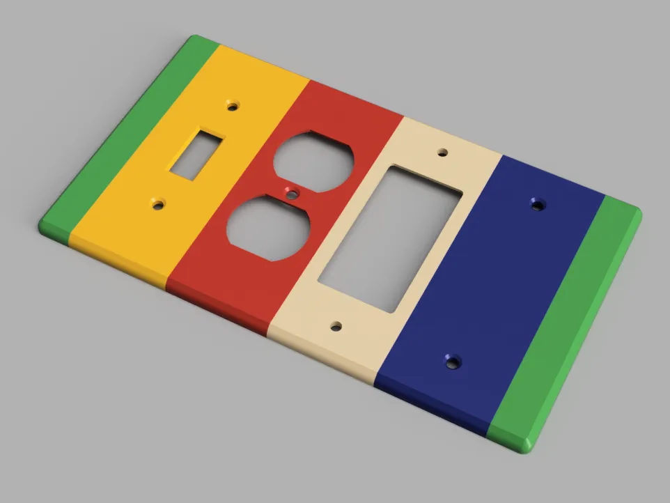 Nắp che ổ điện mô-đun cho hộp điện tường