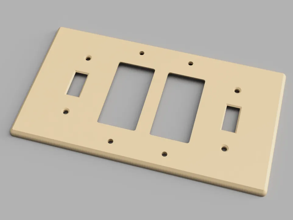 Nắp che ổ điện mô-đun cho hộp điện tường