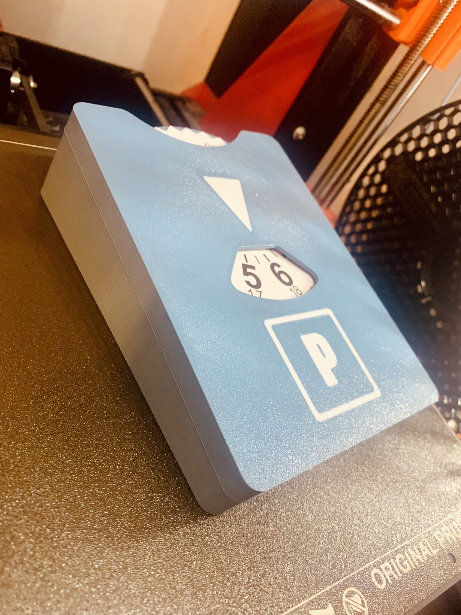 Đĩa đỗ xe chạy bằng pin / Đồng hồ đỗ xe