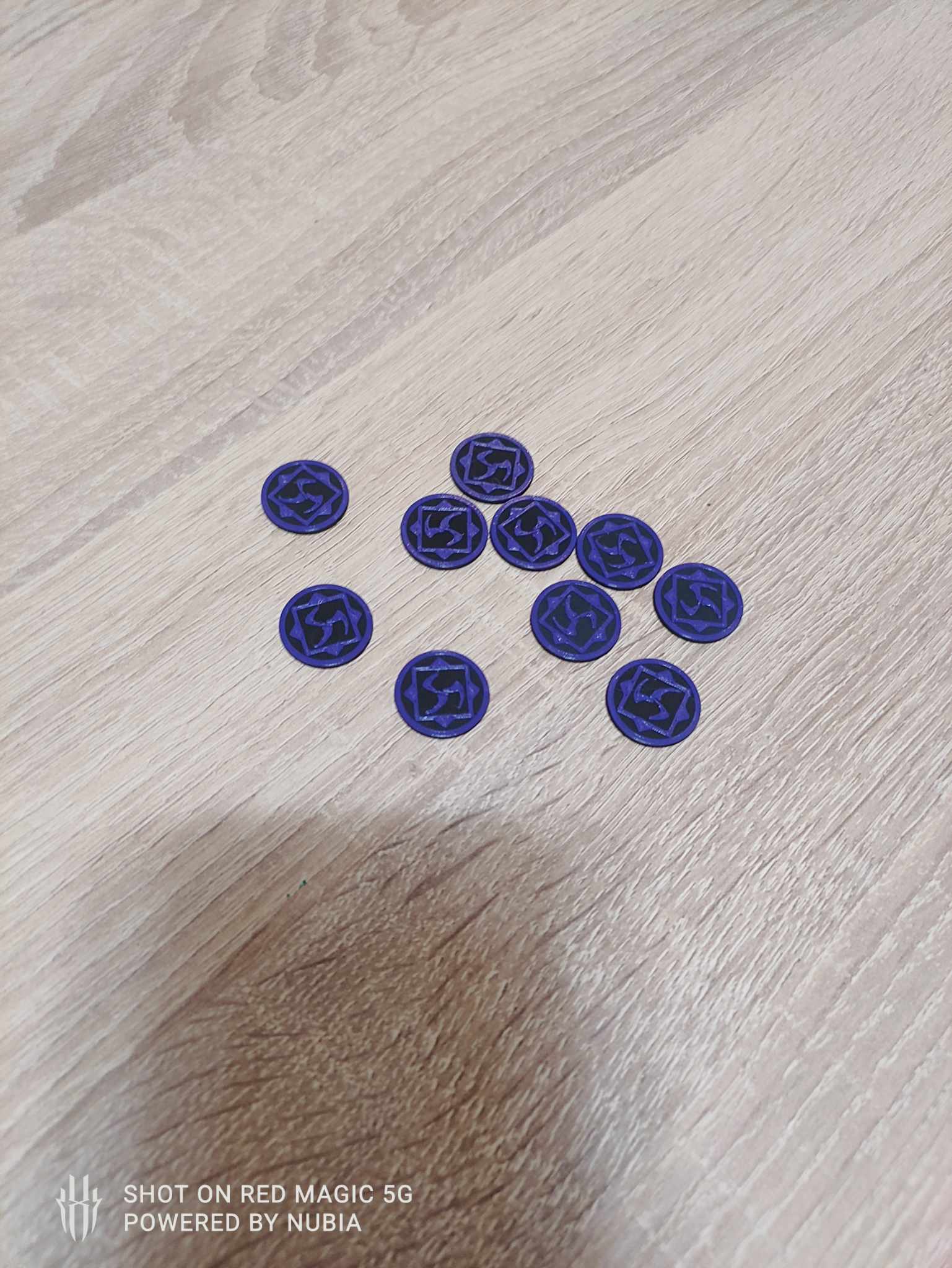 Token hỗn loạn từ Arkham Horror LCG