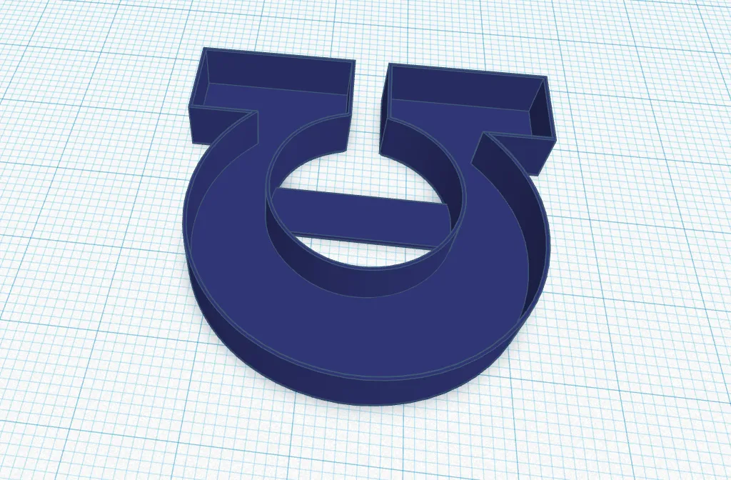 Cutter Bánh Quy Space Marine Ultramarine