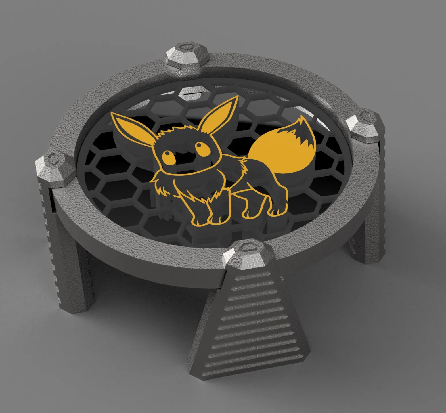 Giá đỡ phản chiếu cho nhân vật Evee trong Pokemon