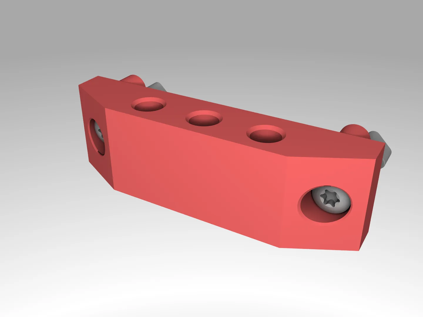 Giá đỡ ống Bowden 4mm cho Skadis với T-nuts 3mm