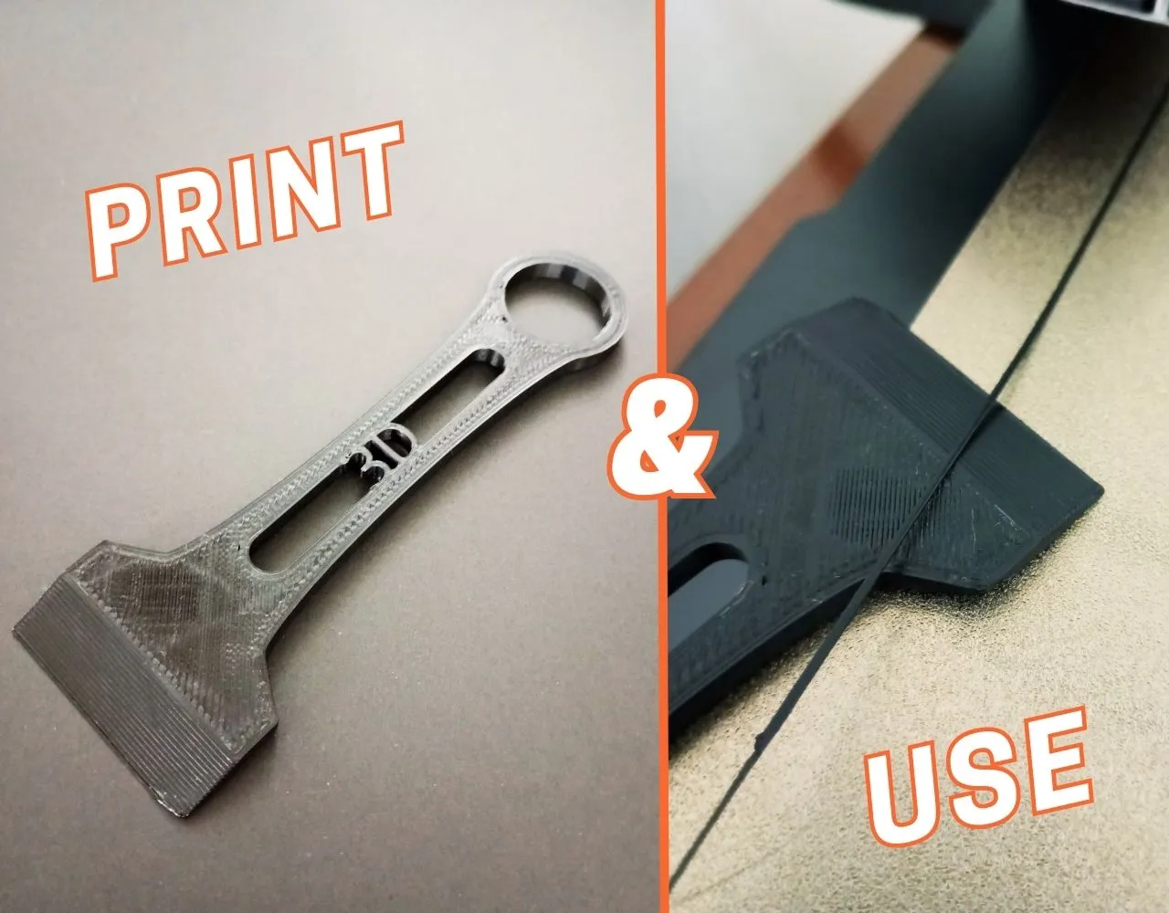 Công cụ cạo giường nhỏ gọn cho in 3D