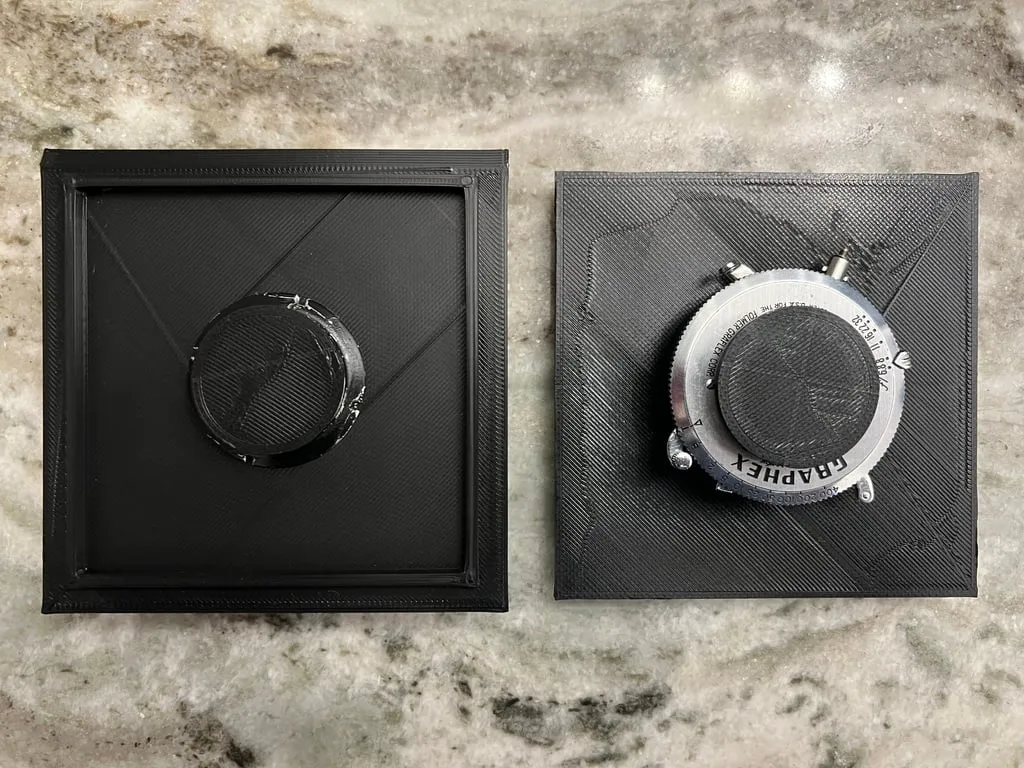 Bảng lắp ống kính Graflex Speed Graphic 4x5