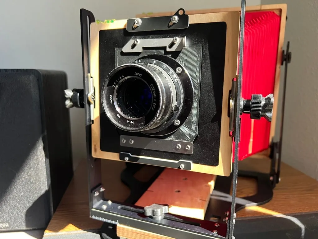 Bảng kính LOMO 360mm f10 Wista cho máy ảnh Intrepid 8x10