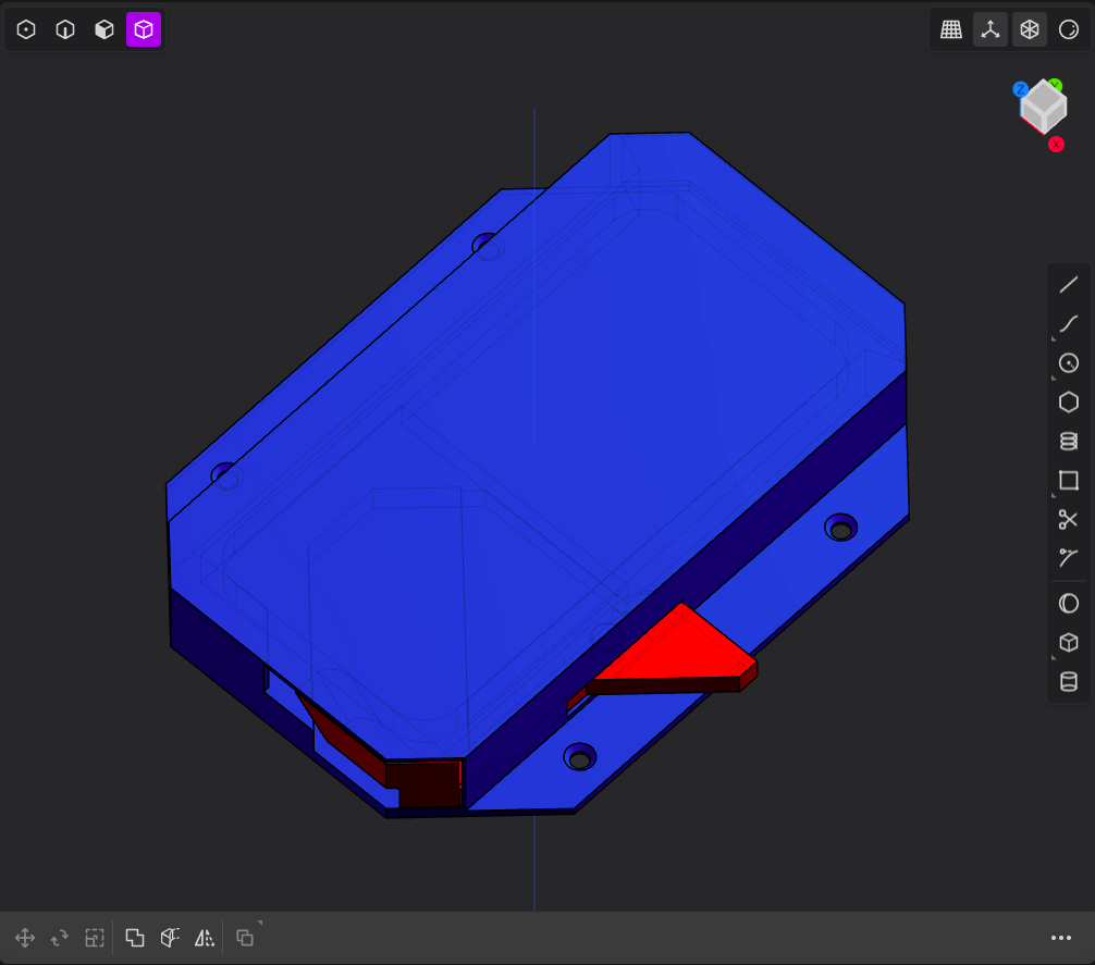 Giá đỡ điện thoại iPhone SE in sẵn không cần hỗ trợ