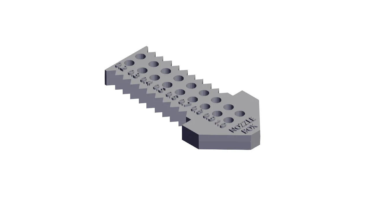 Hộp đựng đầu phun MK8 và V6 cho máy in 3D