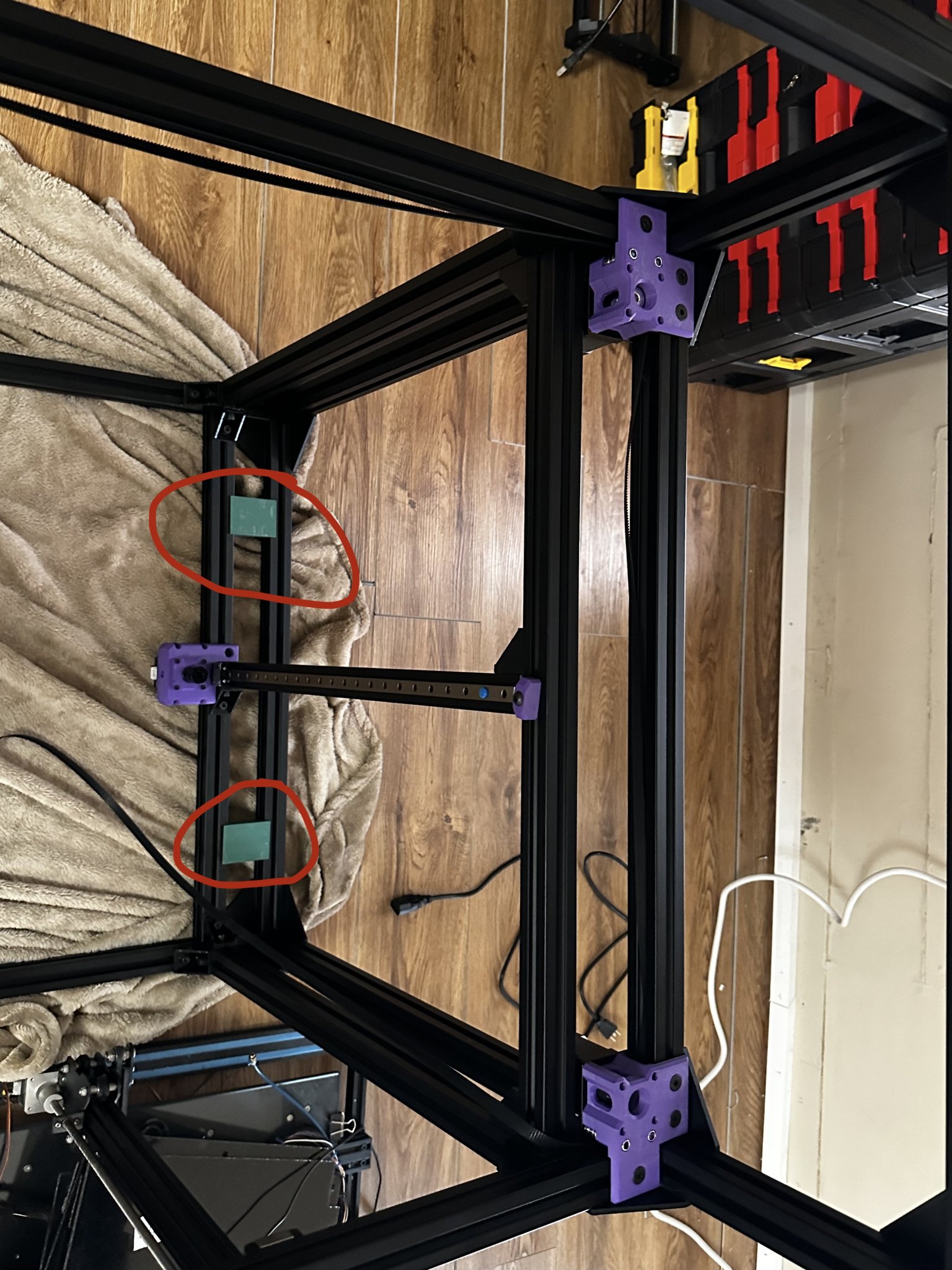 Bộ spacer bảng điện tử ratrig vcore 3.1