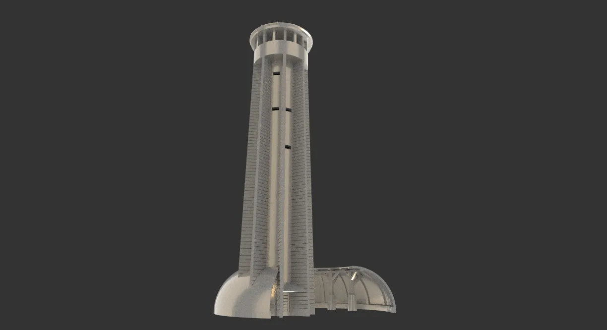 Tháp quan sát Křížová Hora tại Hanušovická vrchovina