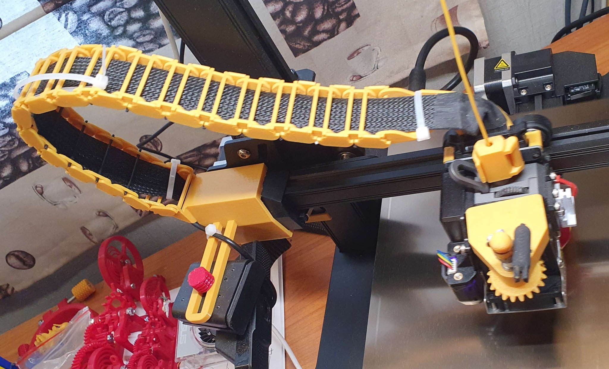 Giá đỡ webcam và chuỗi kéo cho máy in 3D Ender 3 S1