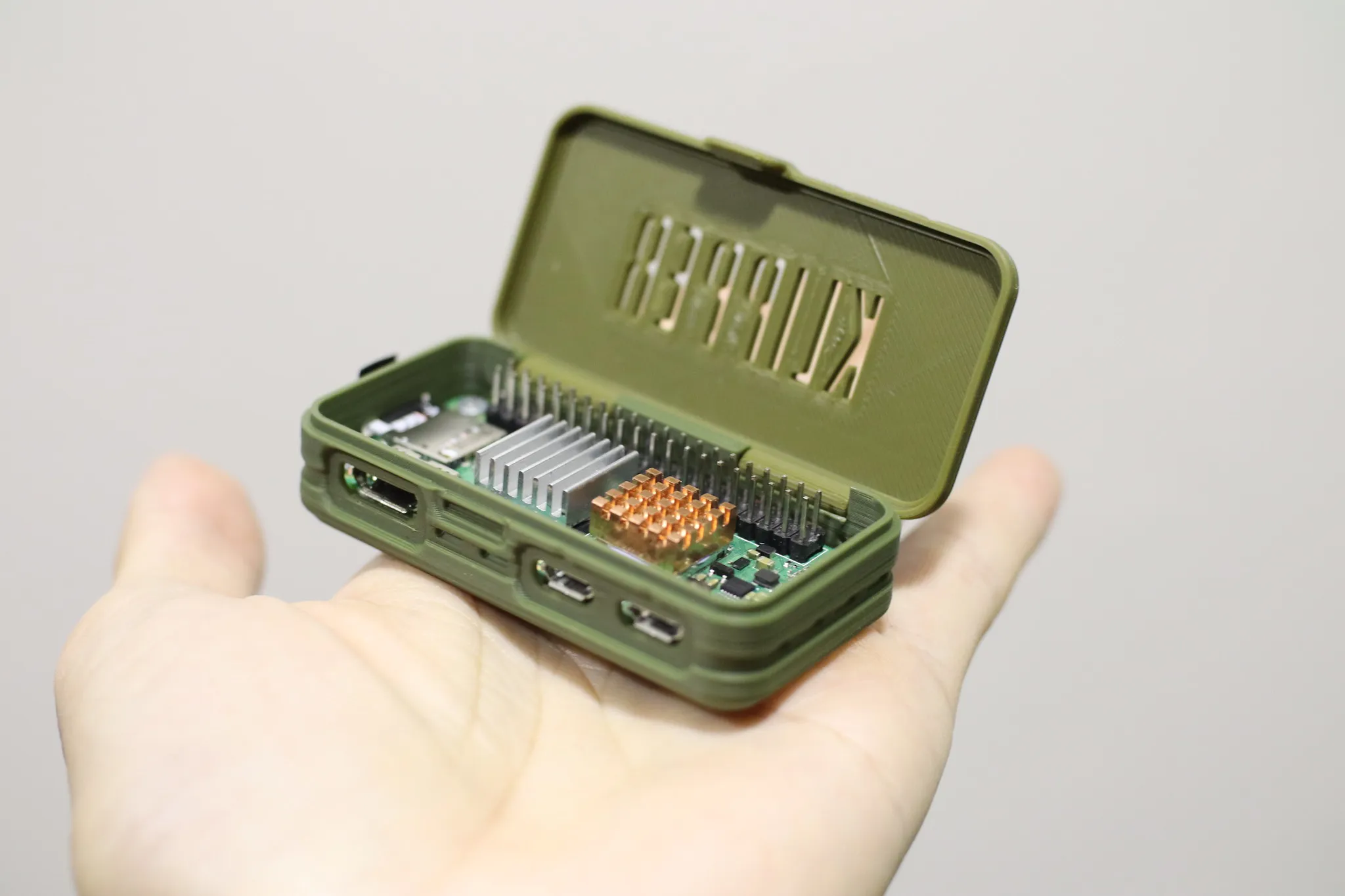 Hộp Klipper - Tổ chức Raspberry Pi Zero & Dây cho Ender-3 S1