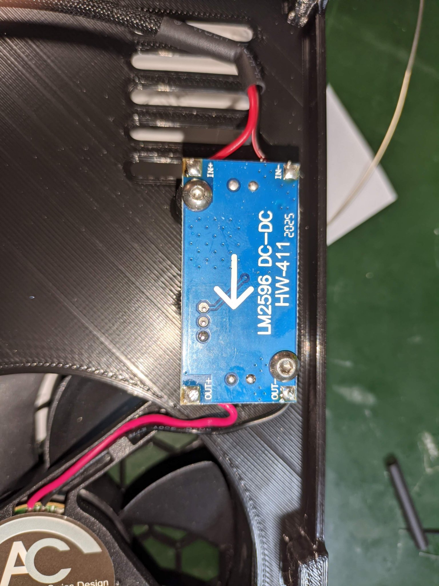 Nắp che PSU SOVOL SV06 cho quạt 92 mm và bộ chuyển đổi bước xu...