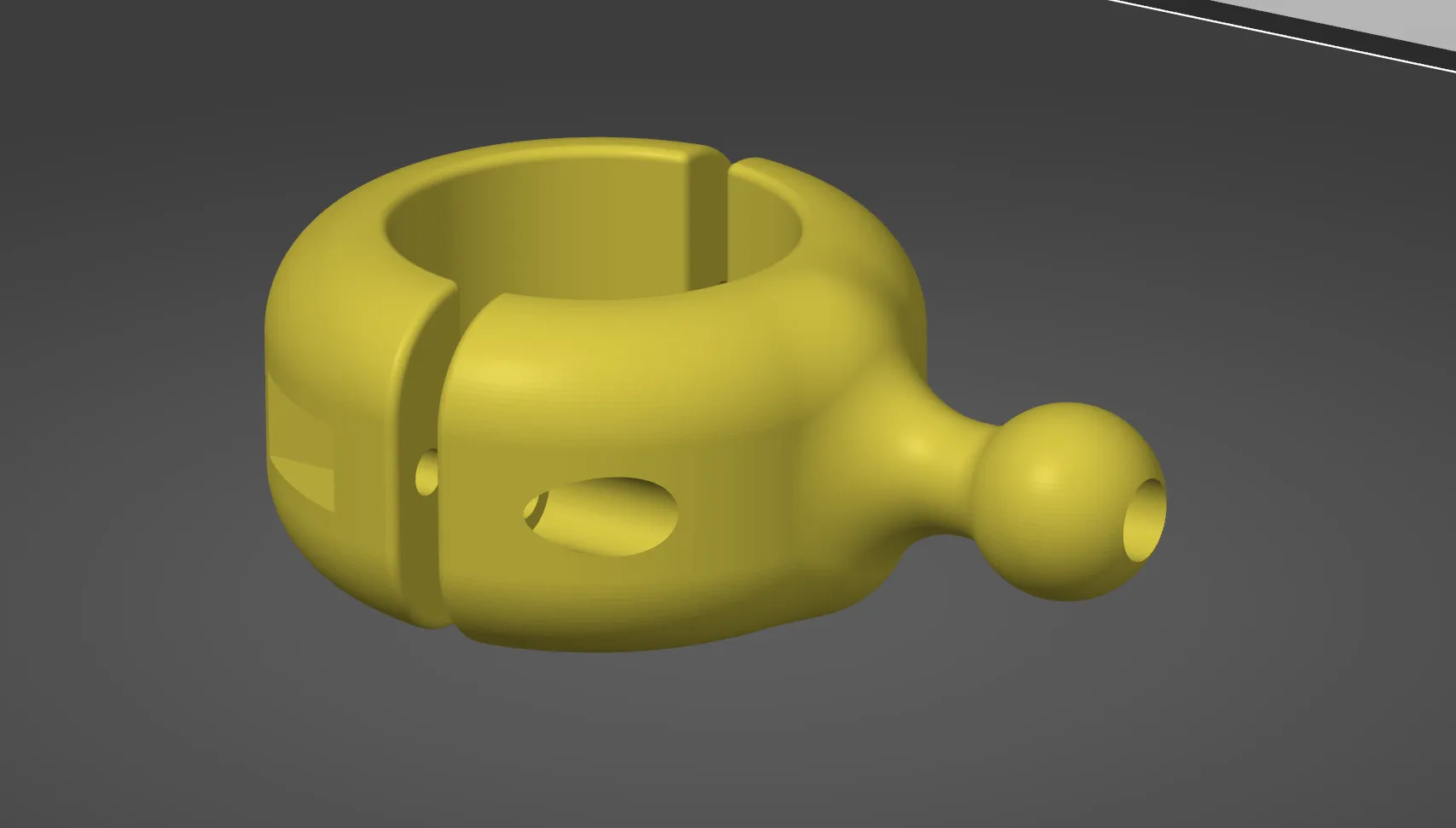 Giá đỡ điện thoại thông minh gắn trên ống lái xe đạp 17.5mm