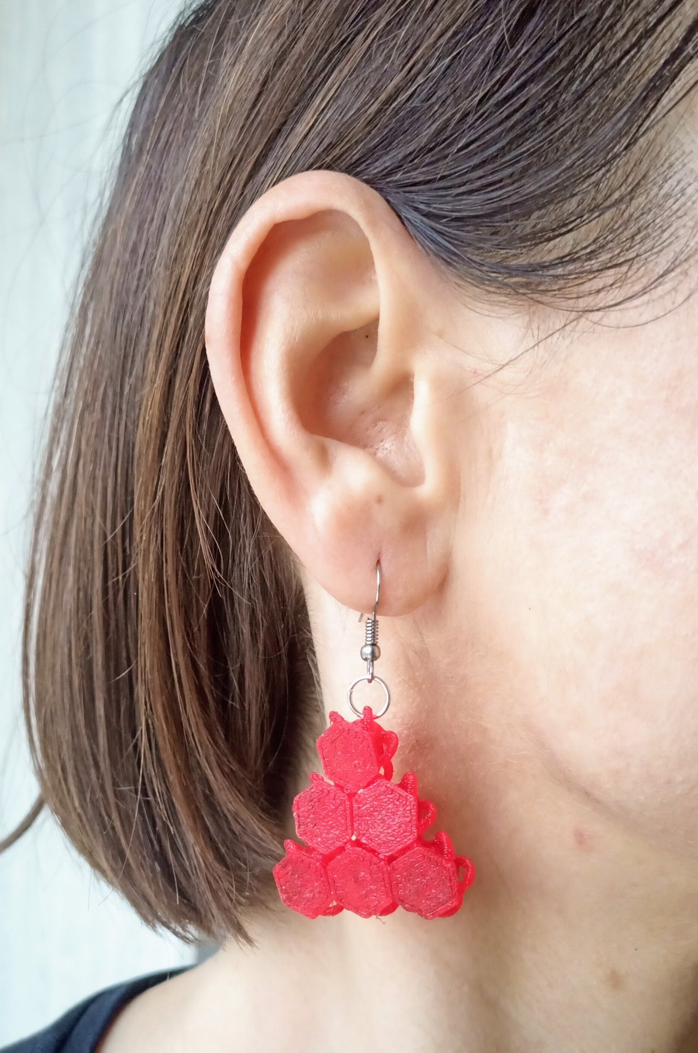 Chuỗi áo giáp NASA hình lục giác với mô hình STEP