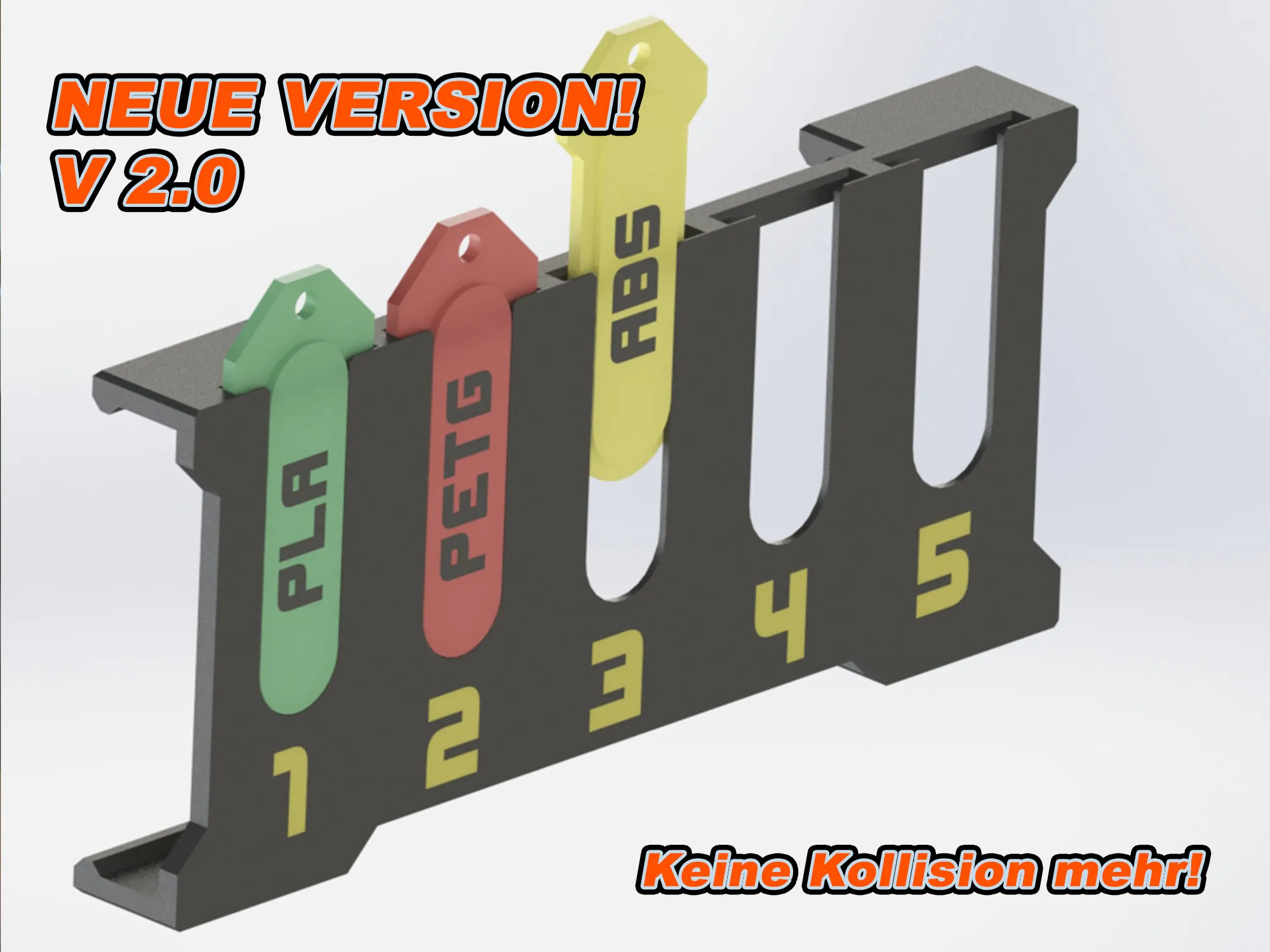 Bảng phân bổ filament cho Prusa MMU