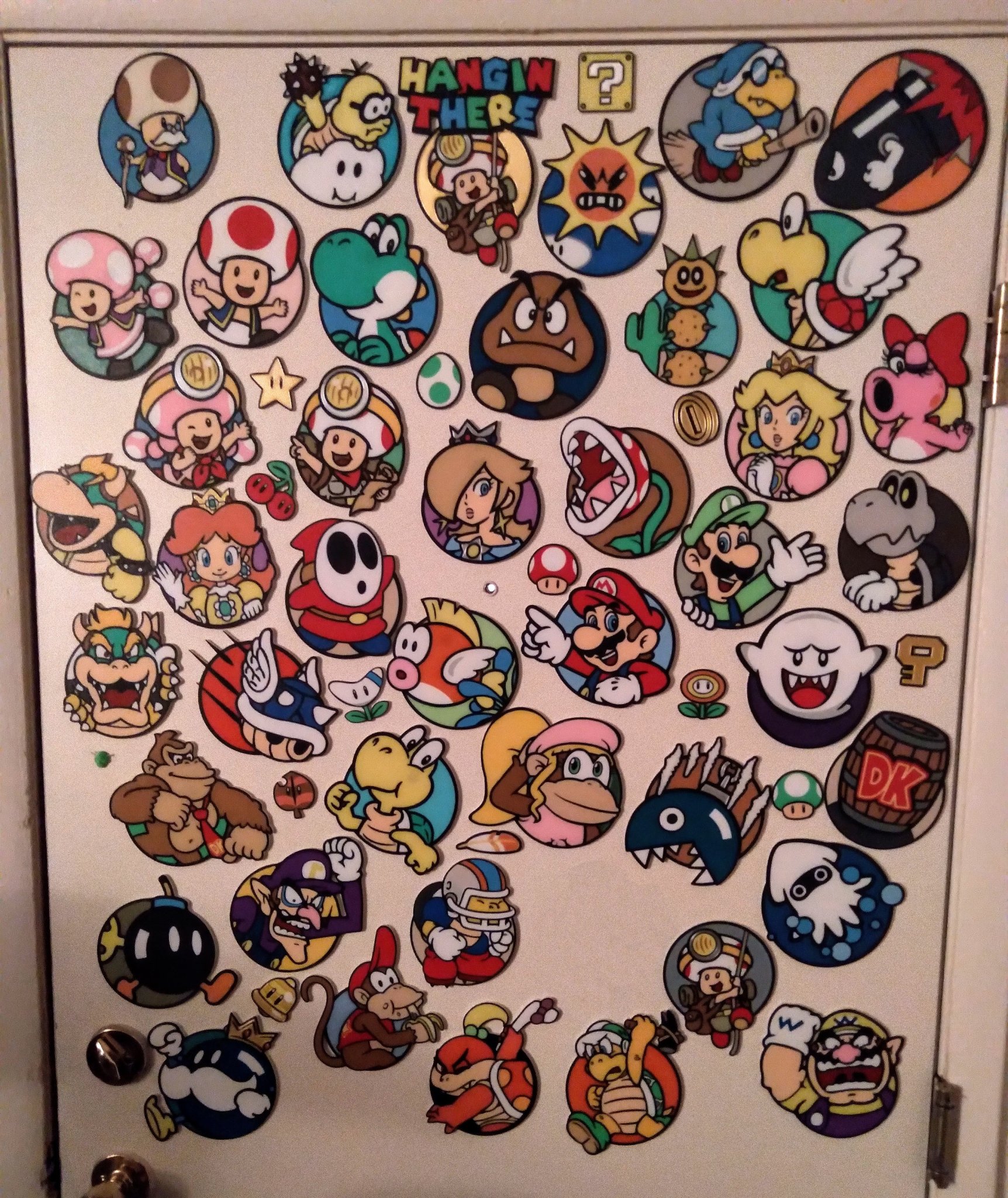 Biểu tượng Super Mario đa sắc cho in 3D