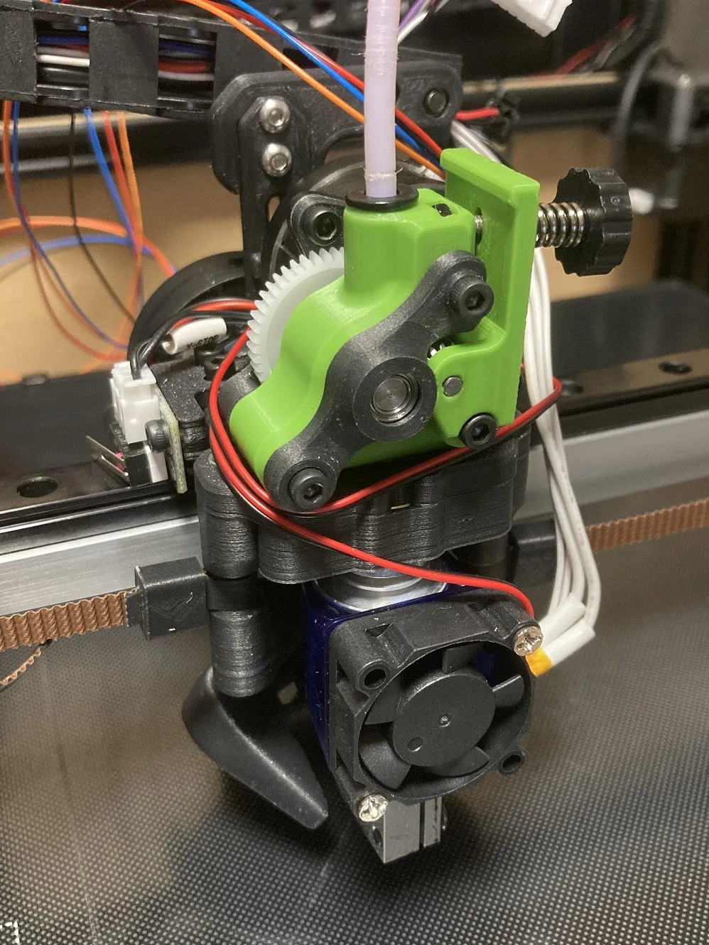 Giá đỡ dây kéo cáp đơn giản cho đầu in VzBoT Vz-Printhead