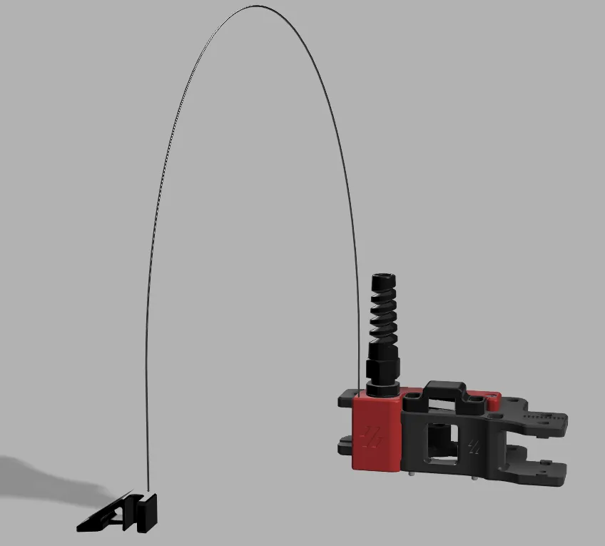 Cáp PG7 Voron 2.4r2 với hướng dẫn cáp bằng thép cho mô-đun Umbi...