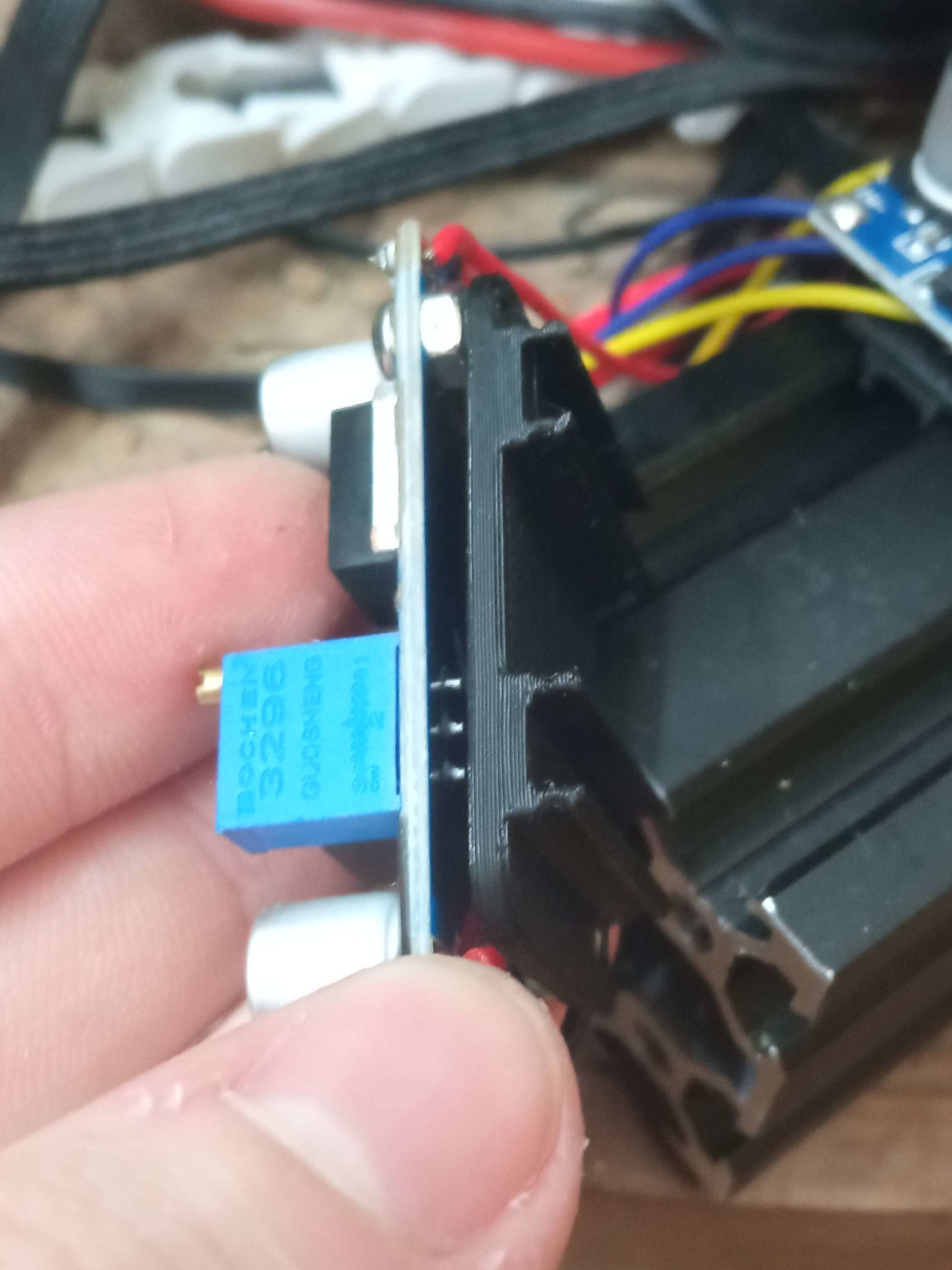 Giá đỡ bộ điều chỉnh điện áp LM2596 cho khung 20x20