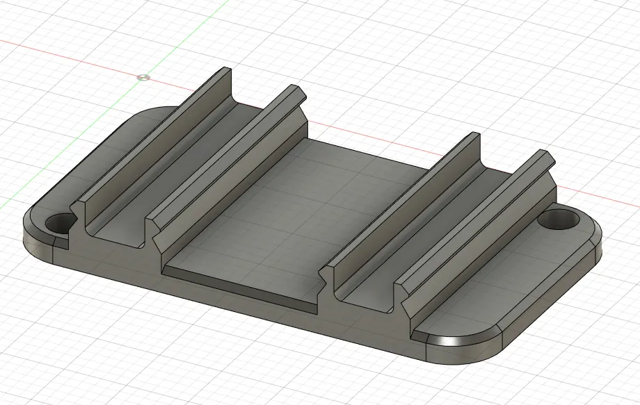 Giá đỡ bộ điều chỉnh điện áp LM2596 cho khung 20x20