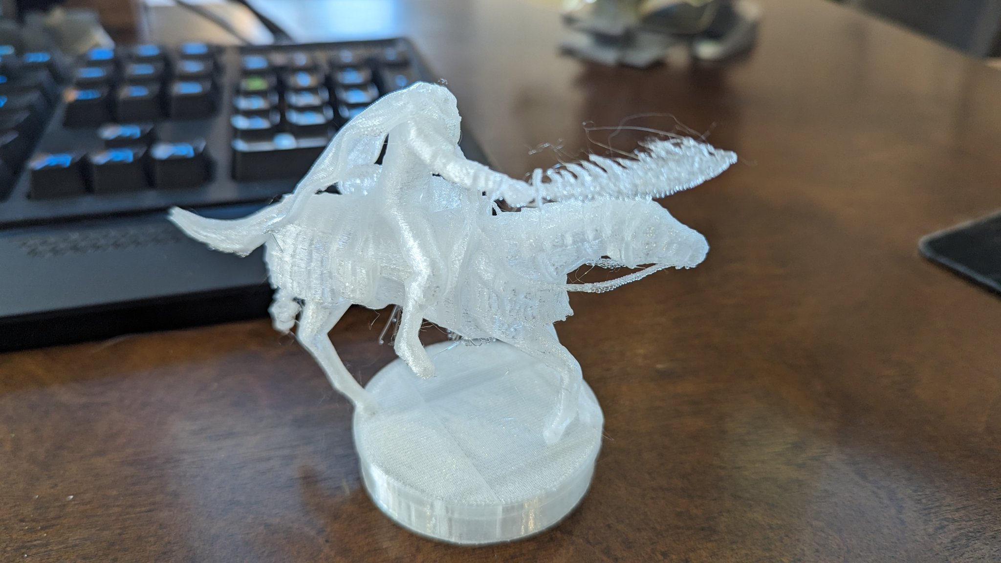 Người cưỡi ngựa Baba Yaga không đầu cho Halloween