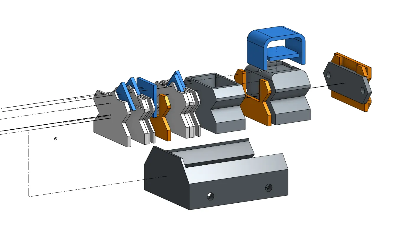 Cần gạt vòi silicone cho máy in 3D Anycubic Kobra