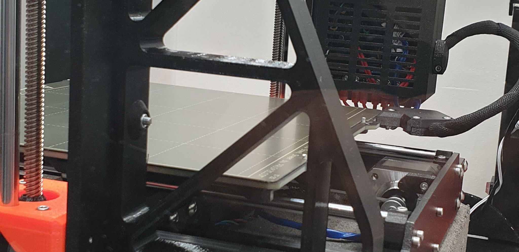 Khung gia cố thay thế PSU đen cho MK3S+ ngoài vỏ máy