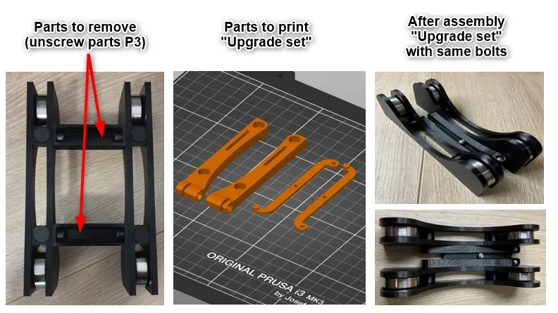 Giá đỡ cuộn filament điều chỉnh từ 45-80mm cho máy in 3D