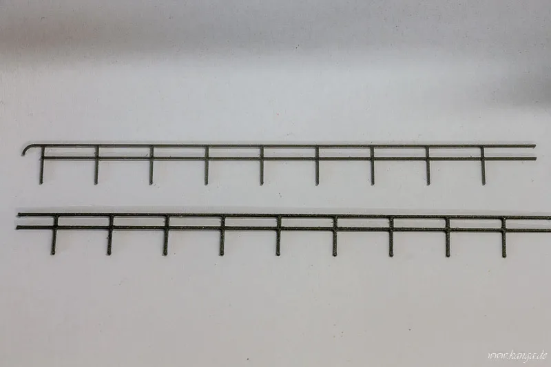 Lan can đơn giản H0 1:87 cho mô hình đường sắt