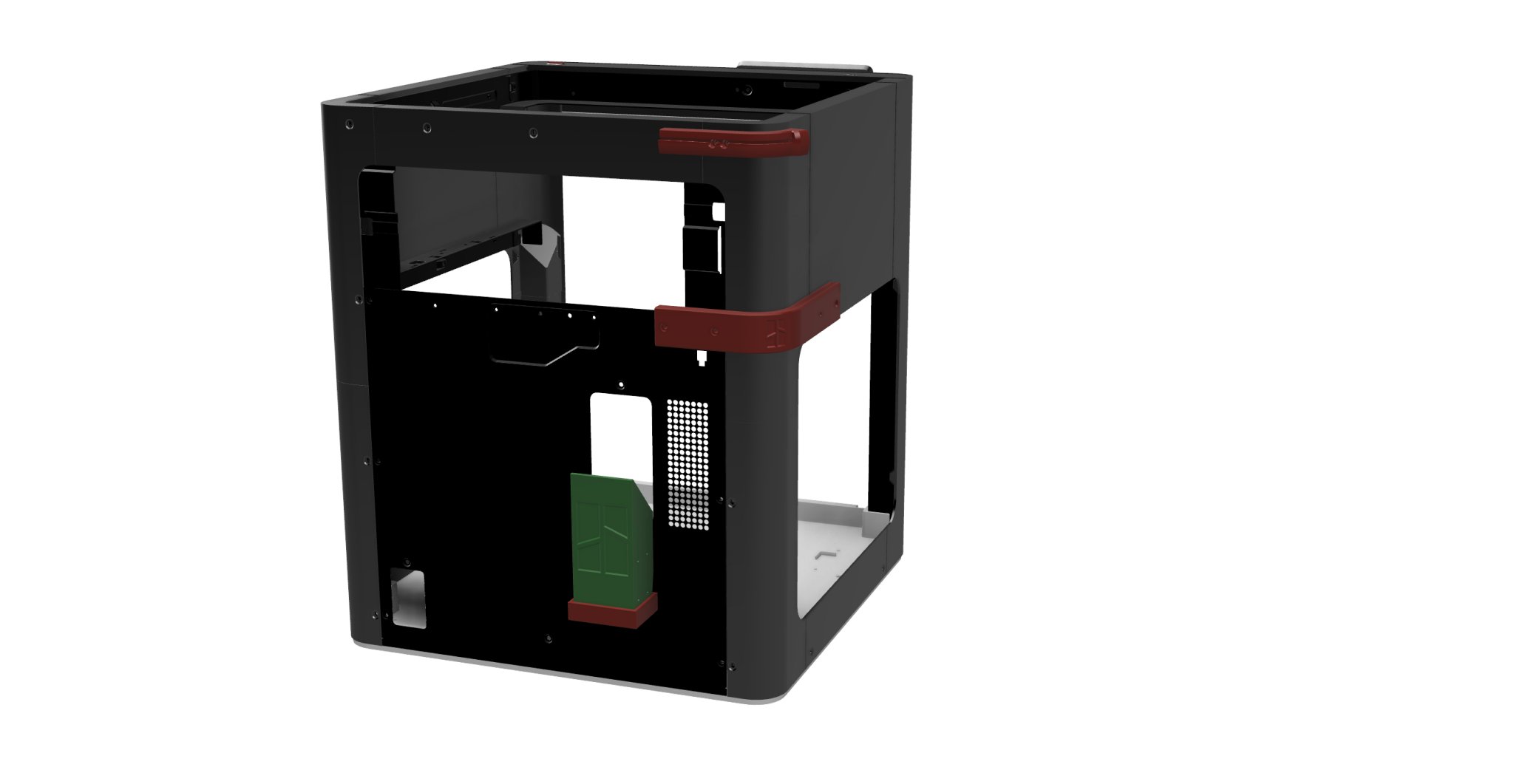 Bộ khởi động Bambulab với giá đỡ cuộn và thùng chứa dễ d...