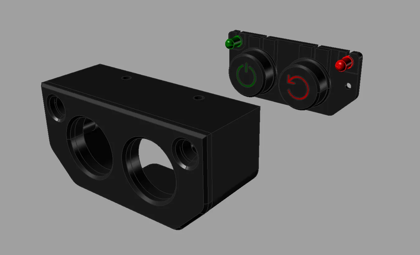 Vỏ công tắc nguồn cho máy tính dùng trong khai thác tiền mã hóa