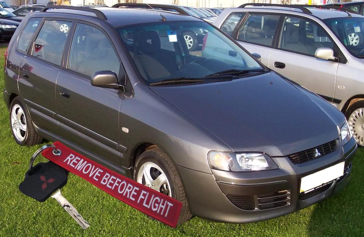 Vỏ chìa khóa Mitsubishi Space Star cho chìa khóa cũ